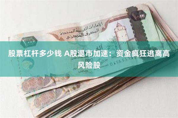 股票杠杆多少钱 A股退市加速：资金疯狂逃离高风险股